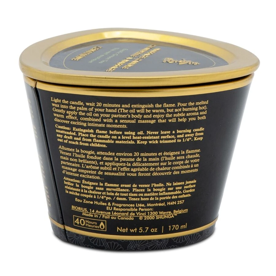 SHUNGA - MASSAGEKERZE MANGO 170 ML
